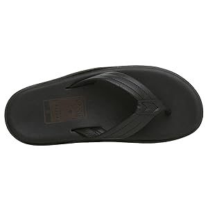 Amazon.com | Island Slipper Men's PB202 Flip Flop,Black,11 M